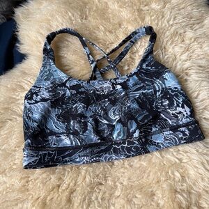 Lululemon Energy Bra in the Eternal Wave Starlight Black